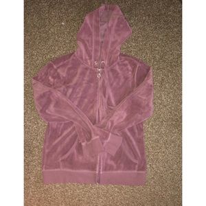 🐼🐼🐼Purple Suede Jogging Suit